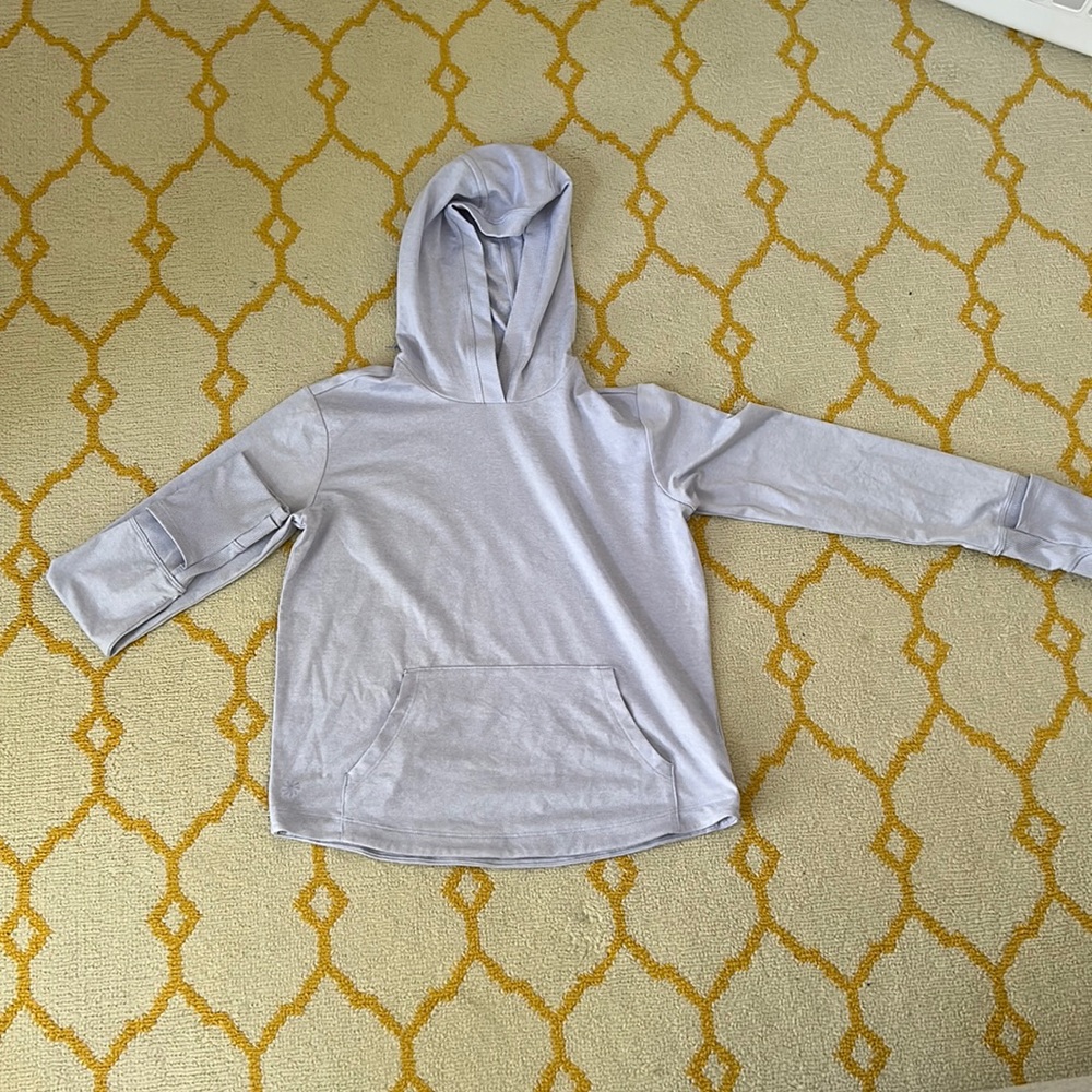 Athleta girl(M/8-10) purple long sleeve hoodie